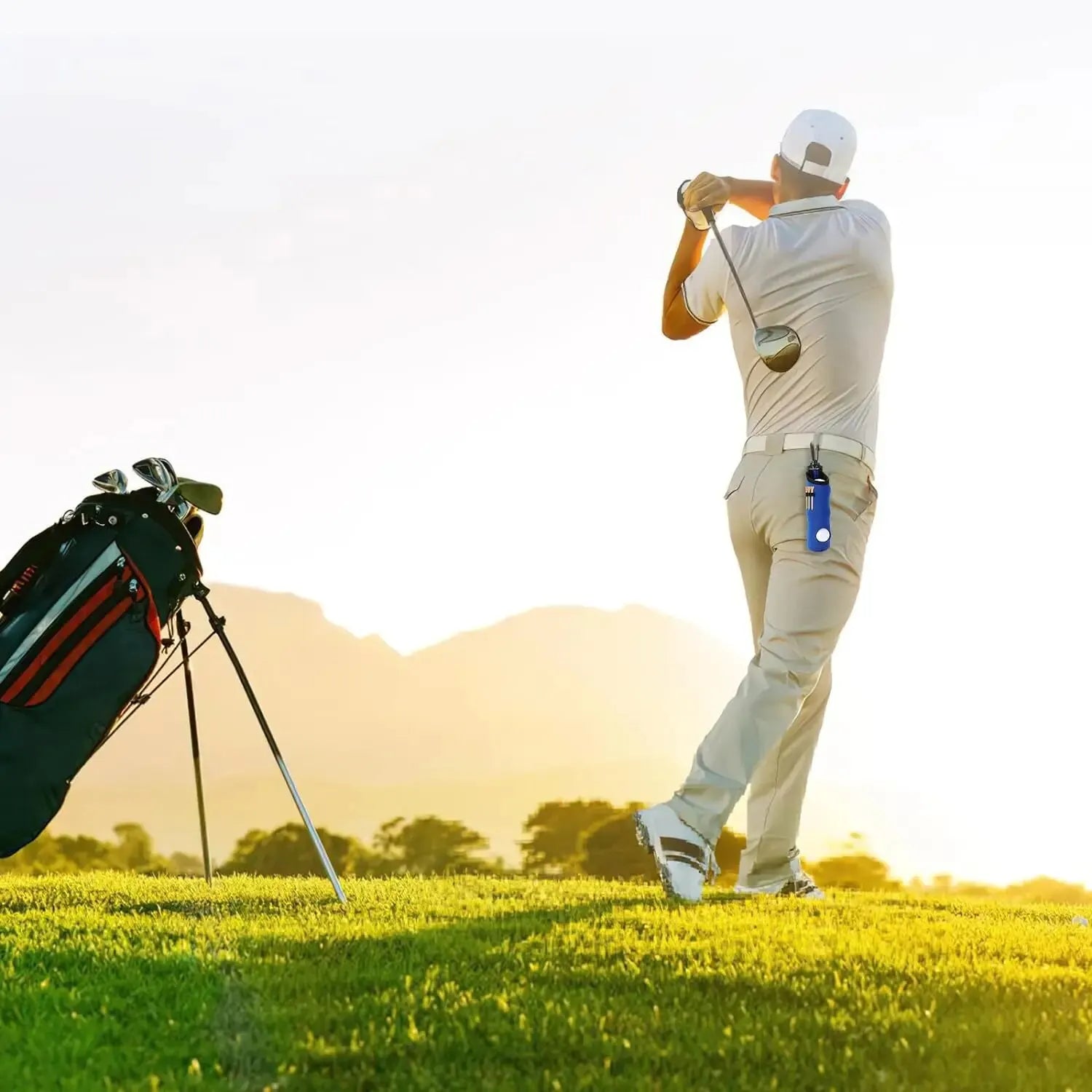 Golf Carry Pouch (with Clip)