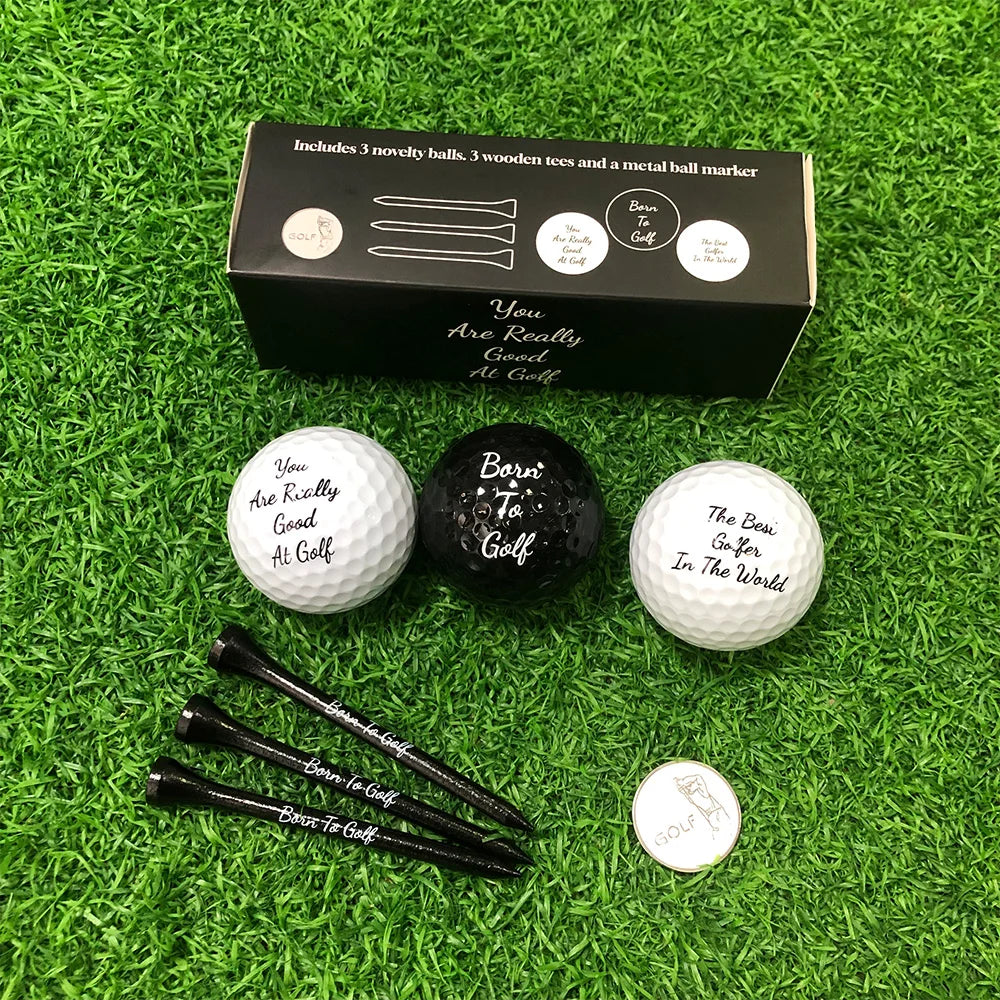 Golf Ball & Tee Gift Set