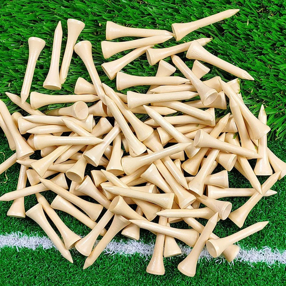 Bamboo Golf Tees (100 Pack)