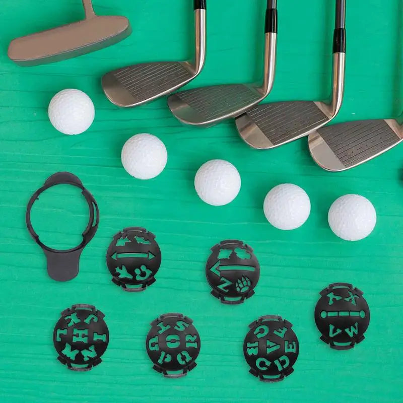 Ball Marker Template (Letters)