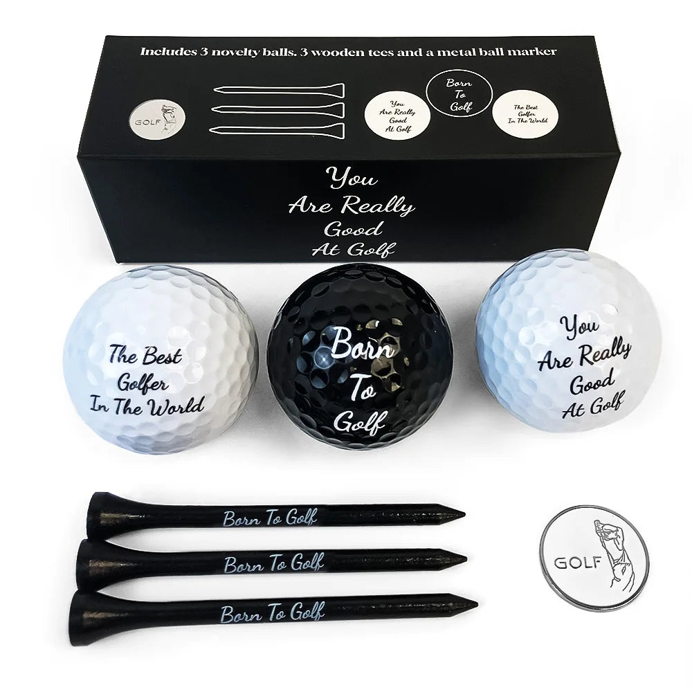 Golf Ball & Tee Gift Set