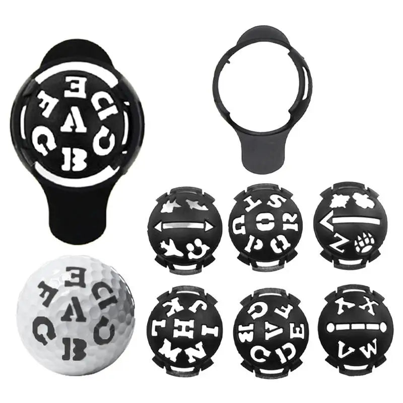 Ball Marker Template (Letters)