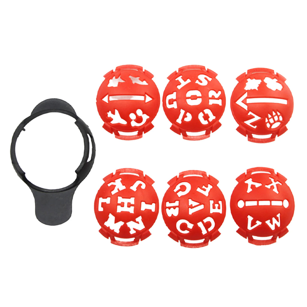 Ball Marker Template (Letters)