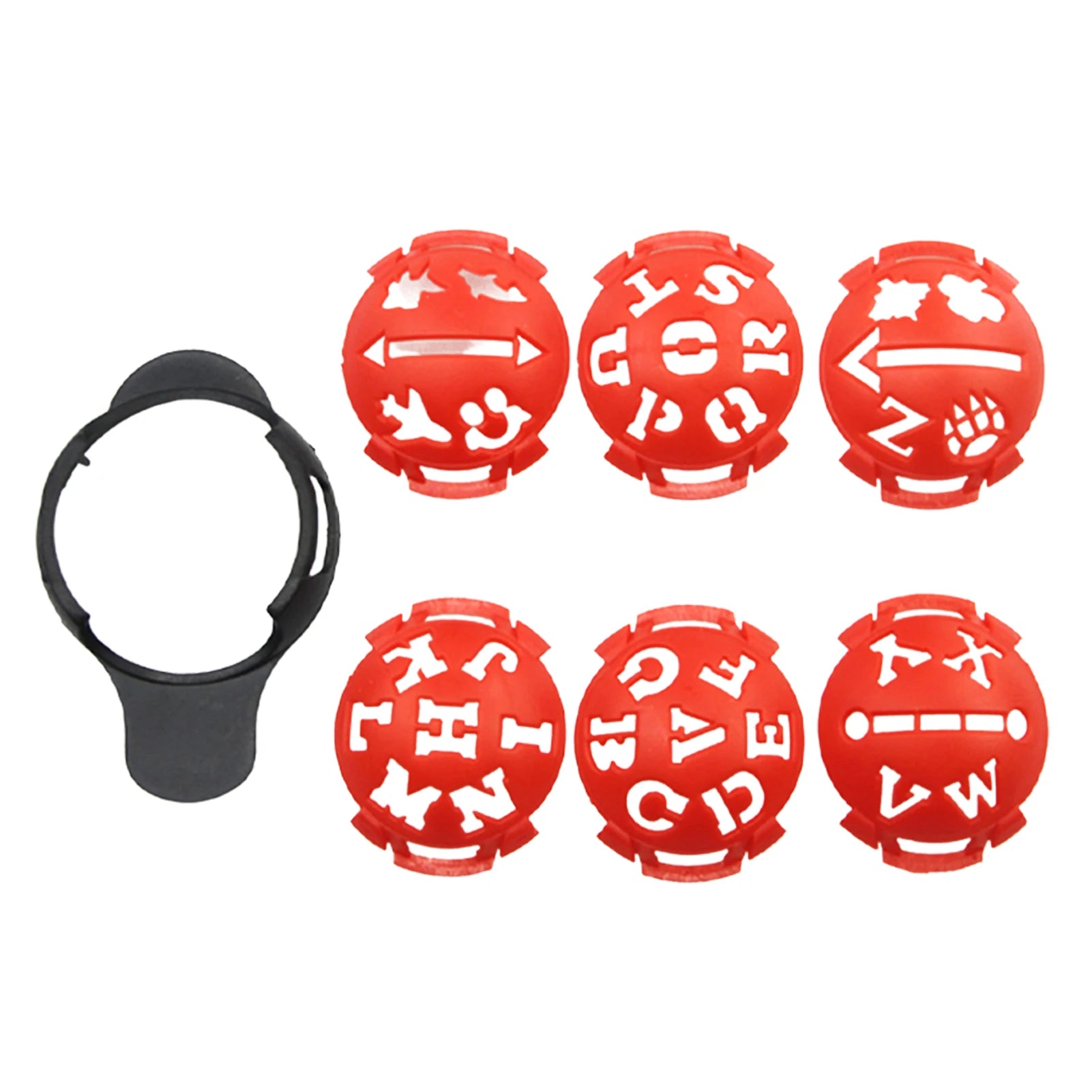 Ball Marker Template (Letters)